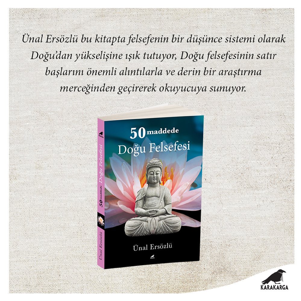 Ünal Ersözlü’den “Doğu Felsefesi”