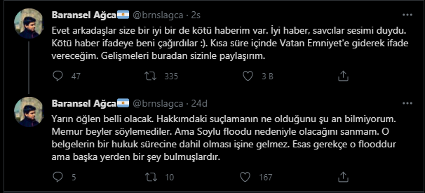 Soylu'nun yeğenindeki 'SS' plakalı aracı araştıran gazeteci Baransel Ağca: İfadeye çağrıldım