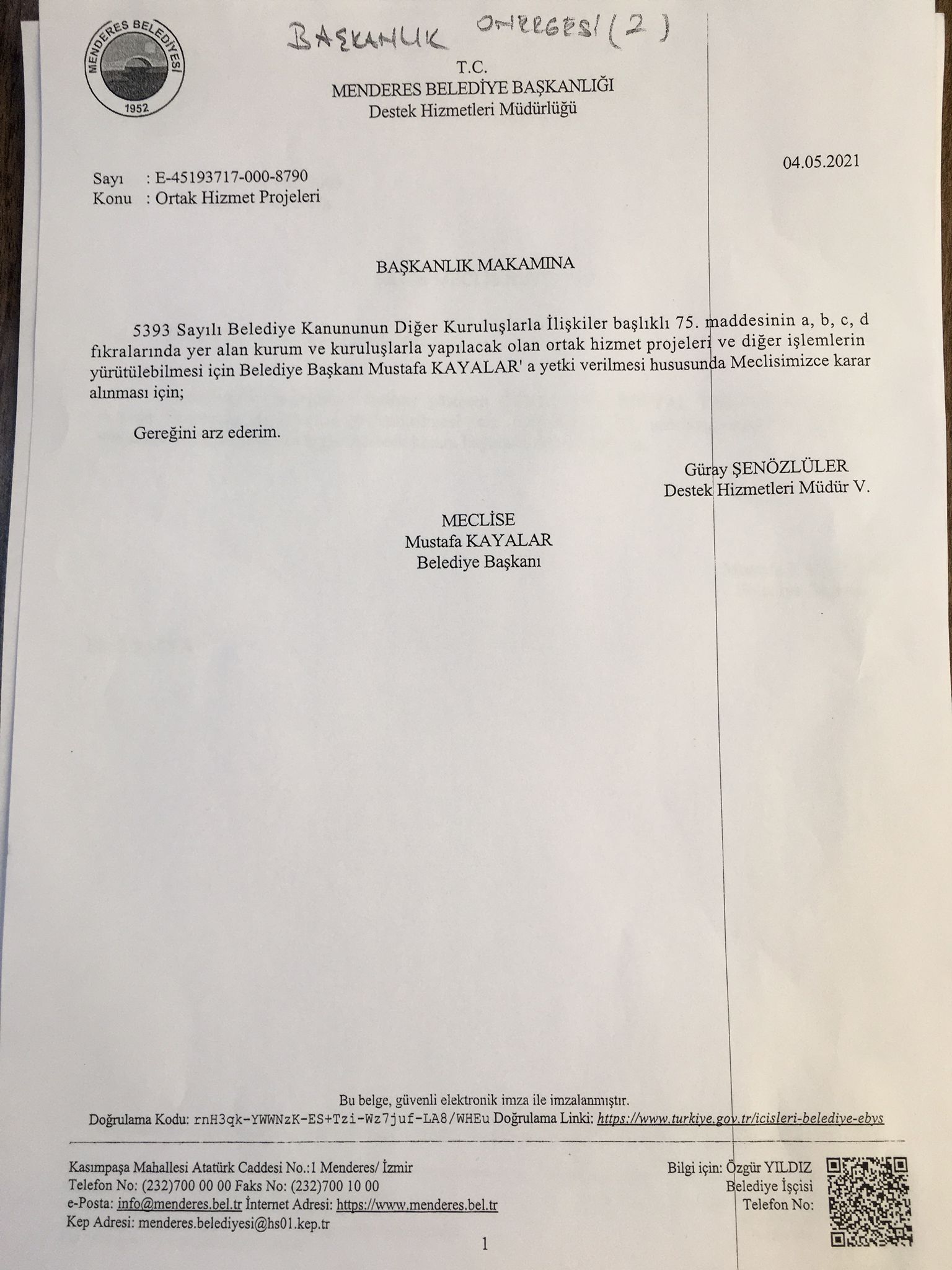 Başkan Artçı'dan Kayalar'a sert çıkış