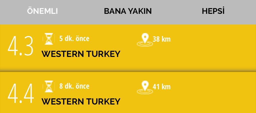İzmir'de korkutan deprem!