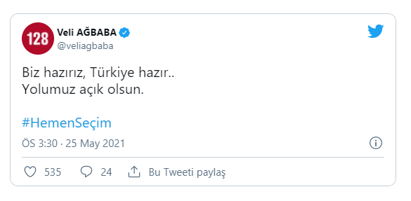 Kılıçdaroğlu’nun seçim çağrısının ardından CHP’li siyasetçilerden “hazırız” kampanyası