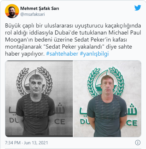 Basın danışmanı: Peker Dubaili yetkililerle görüşme halinde