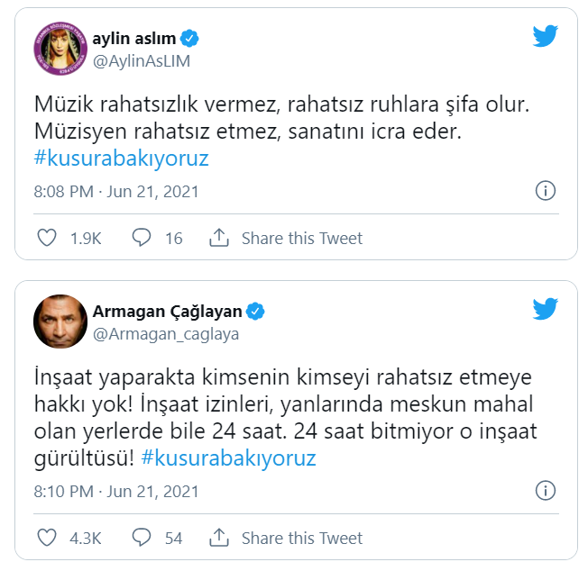 Erdoğan’ın ‘müzik yasağı’ açıklamasına tepki yağdı: #kusurabakıyoruz