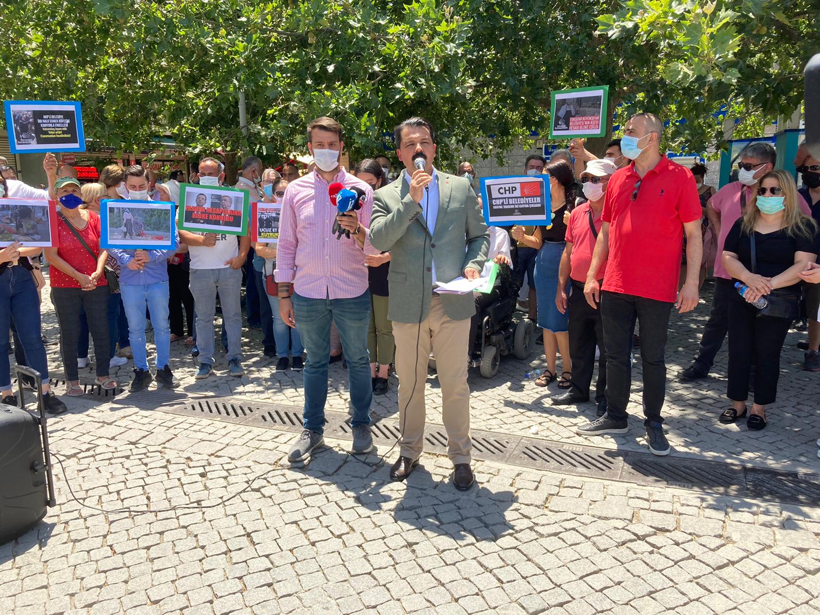 CHP Konak İlçe Başkanı Çağrı Gruşçu, "İstatistik değil itibarsızlaştırma kurumu"