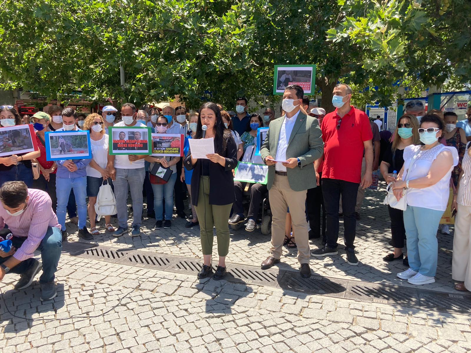 CHP Konak İlçe Başkanı Çağrı Gruşçu, "İstatistik değil itibarsızlaştırma kurumu"