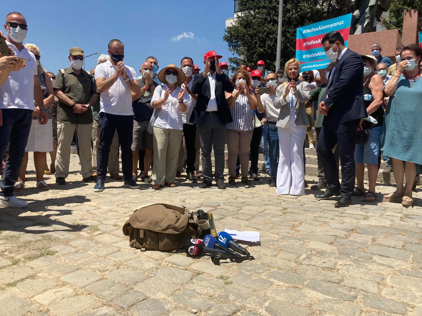 İGC polis şiddetine karşı sokakta: “Nefessiz bıraktıkları halkın haber alma hakkı”