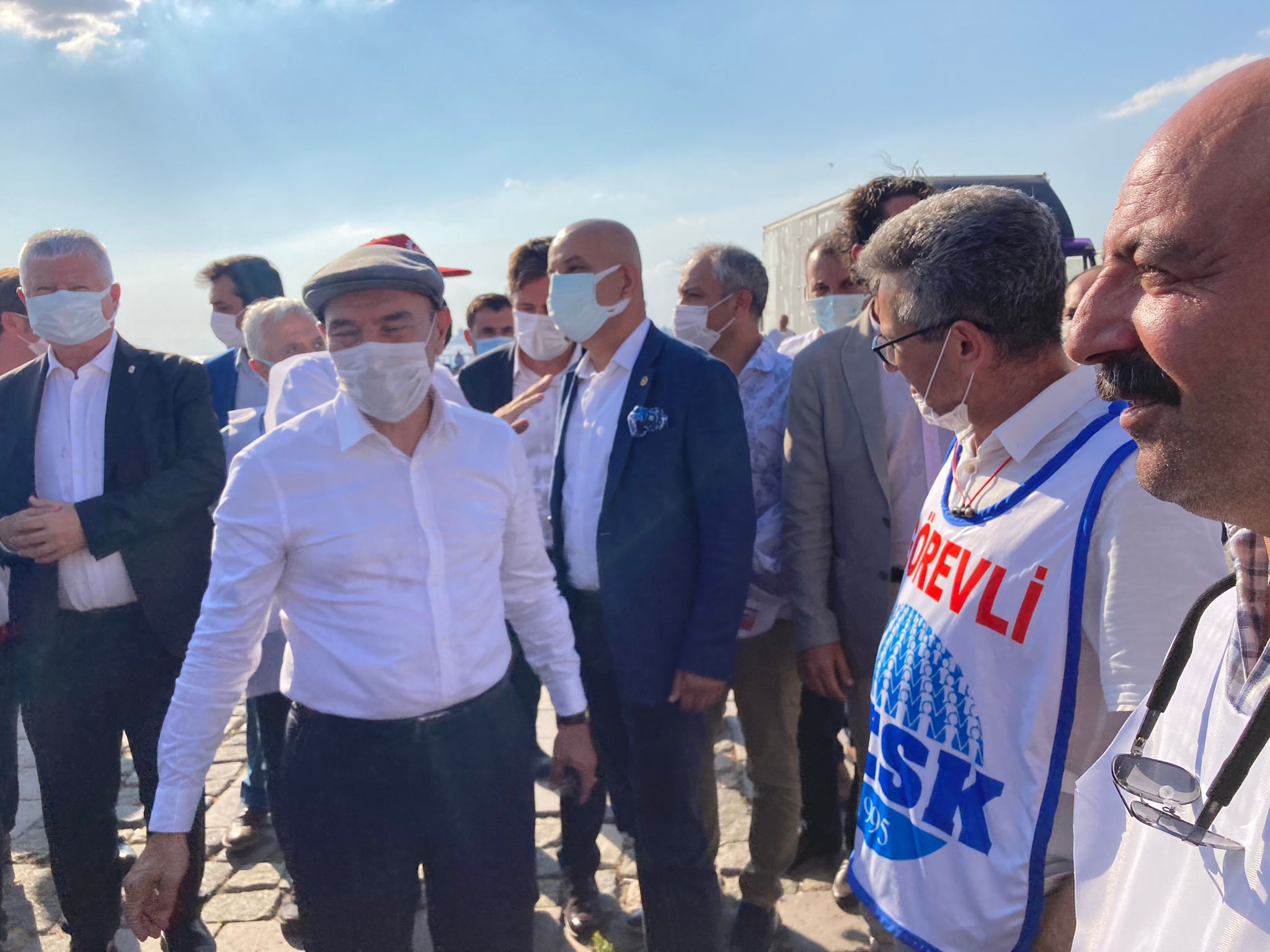 "Demokrasi için nefes" mitingine yoğun ilgi: Binlerce kişi katıldı