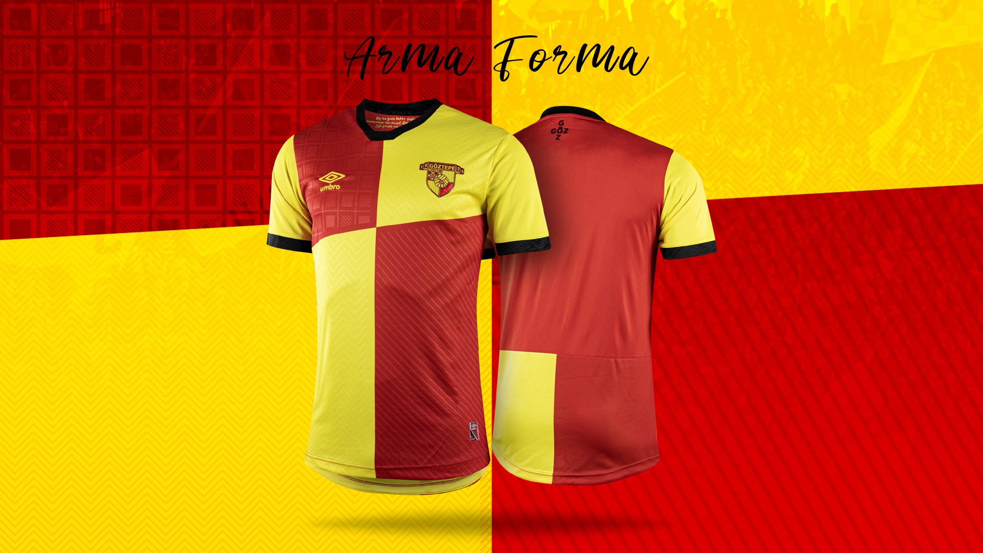 Göztepe, yeni sezon formalarını taraftarının evine giderek tanıttı