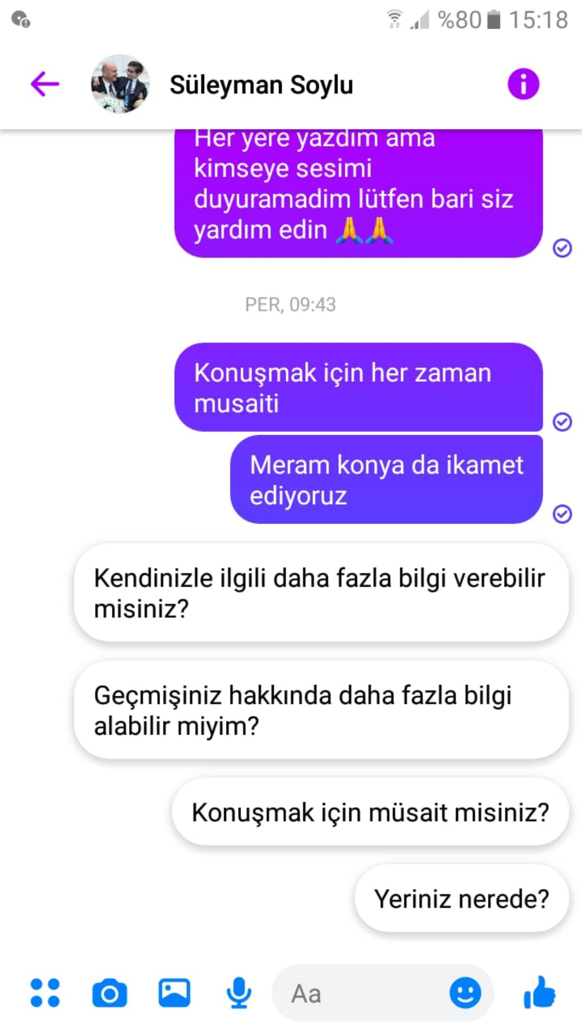 Konya'da katledilen Dedeoğulları ailesinin Süleyman Soylu'dan yardım istediği ortaya çıktı