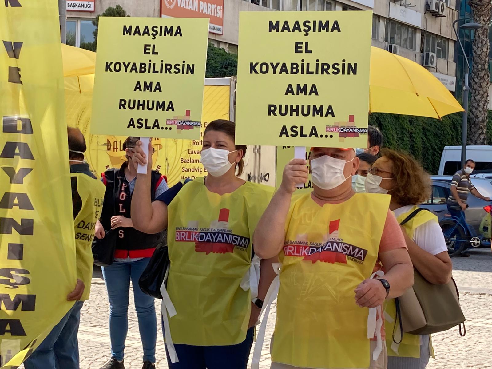 Sağlıkçılar sözleşmeye karşı tepkisini yineledi: “Ödeme değil ceza yönetmeliği”