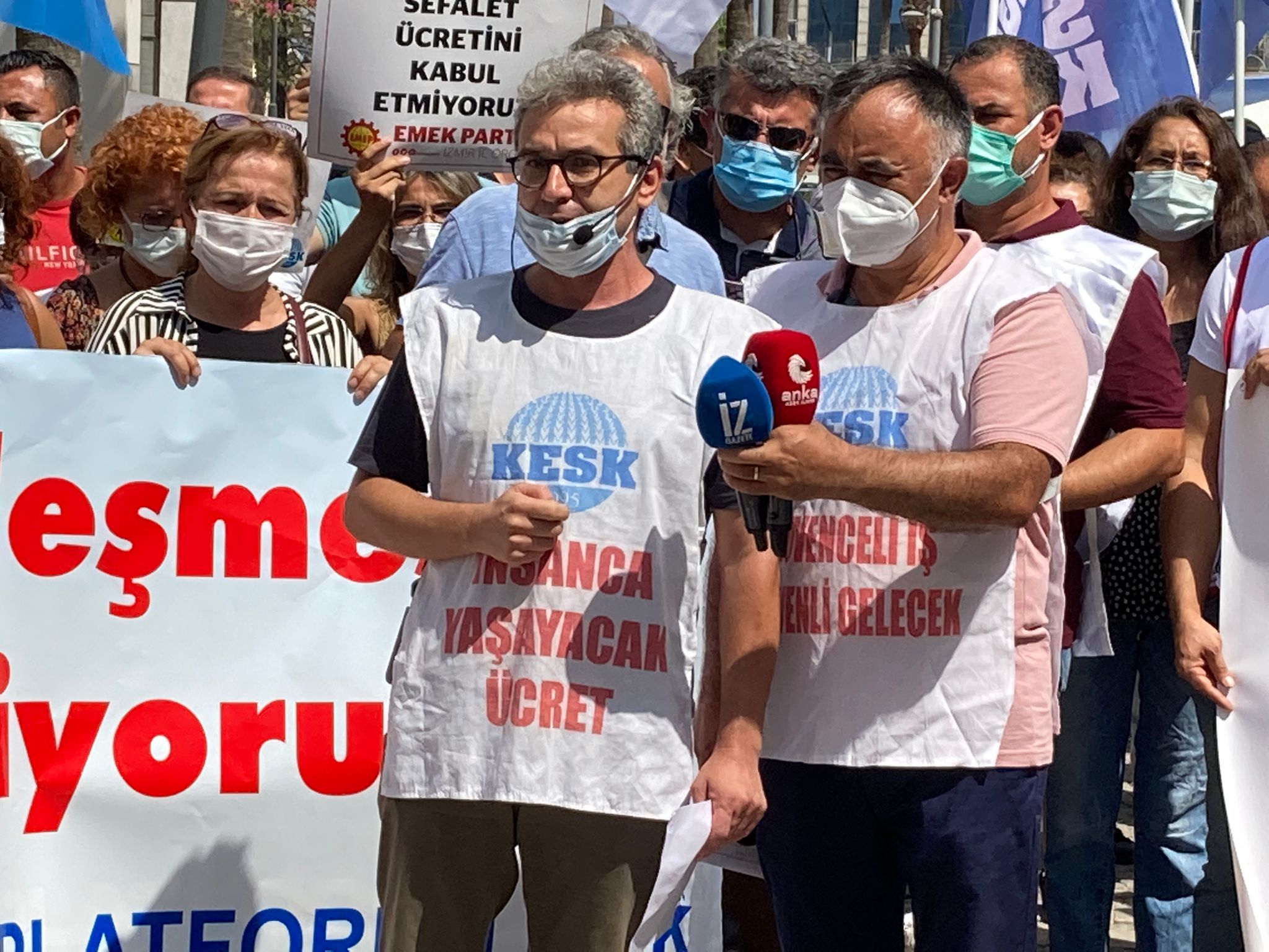 KESK, Memur-Sen ve Kamu-Sen’e ateş püskürdü: “Cumhur İttifakının toplu sözleşmesi emekçiyi bağlamaz”