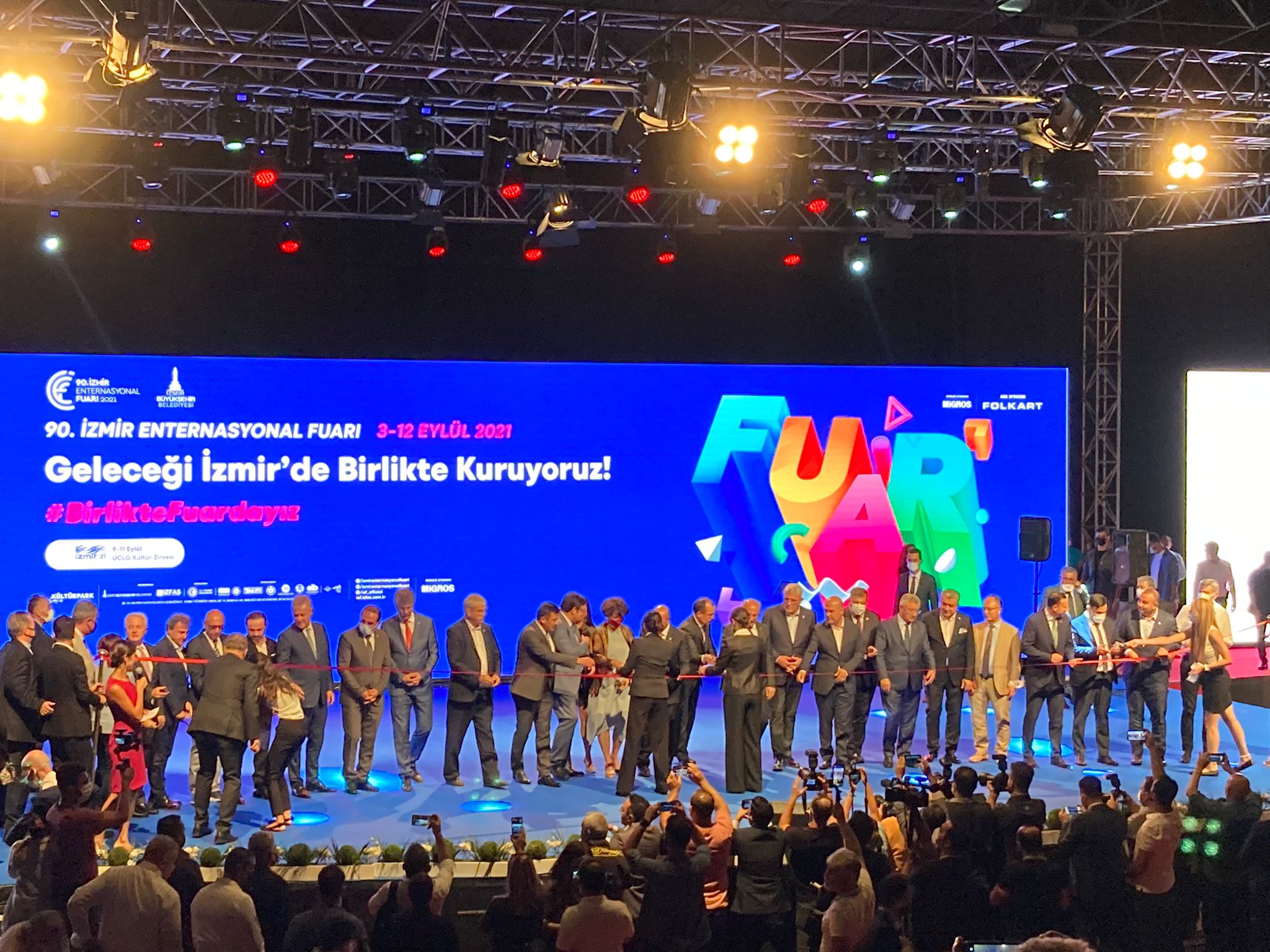 İzmir Enternasyonal Fuarı 90’ıncı kez kapılarını açtı