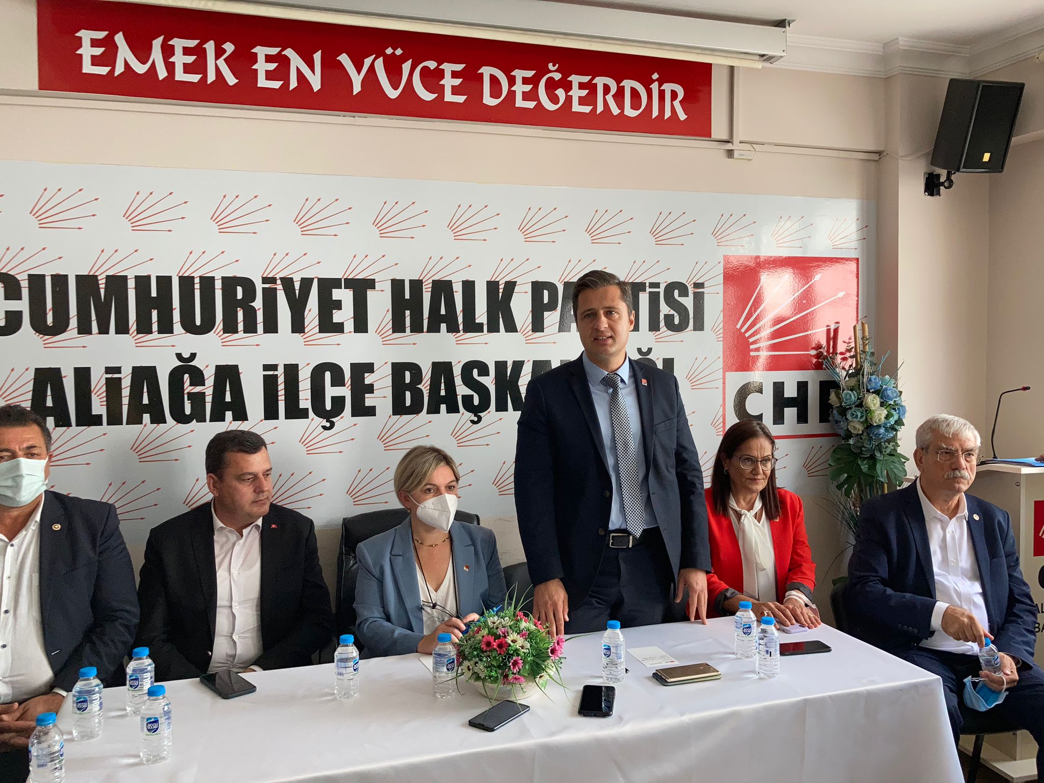 CHP’li Böke, Aliağa’da konuştu: “İkinci cumhuriyetin öyküsünü yeniden yazacağız”