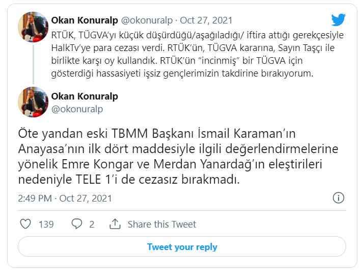 RTÜK, “TÜGVA’yı aşağıladığı” gerekçesiyle Halk TV’ye ceza verdi!