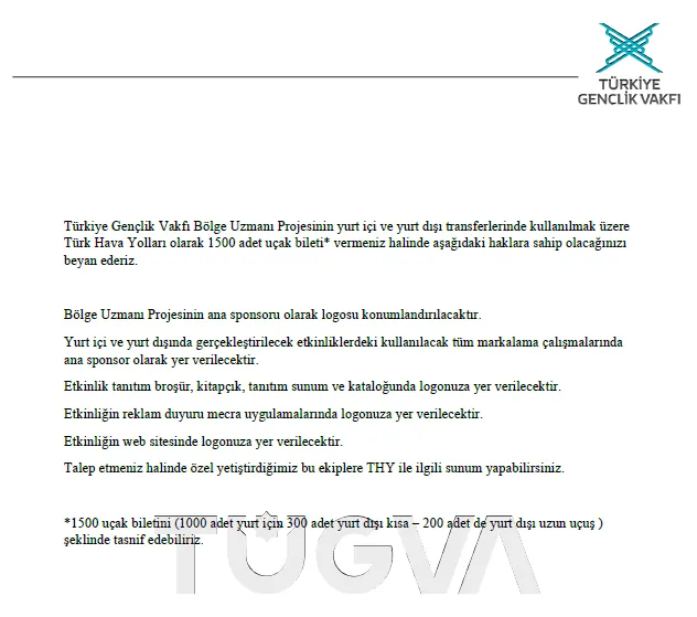 TÜGVA, Selman Öğüt için THY'den 1500 bilet almış