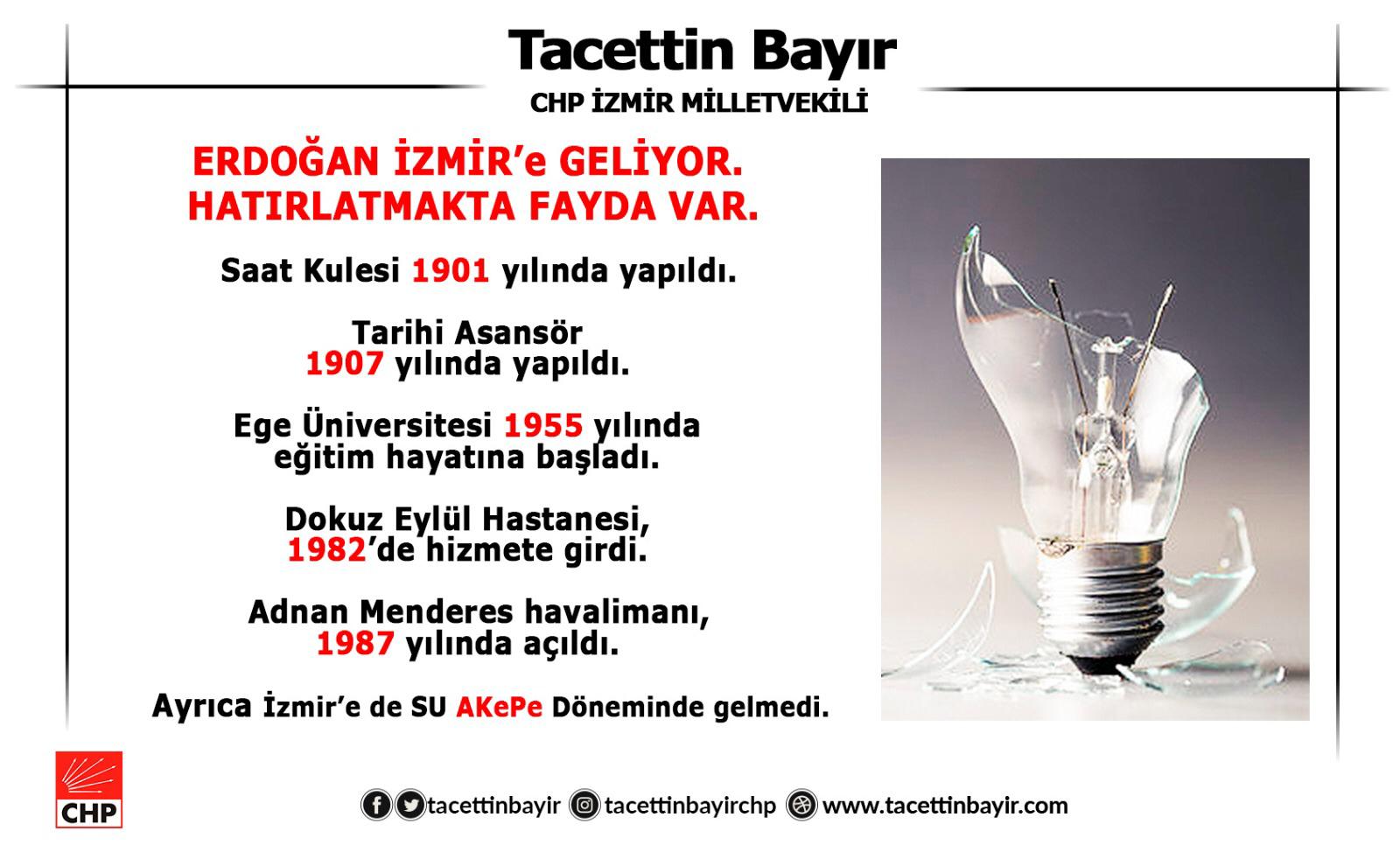 Erdoğan'ın geldiği gün Bayır'dan dikkat çeken paylaşım
