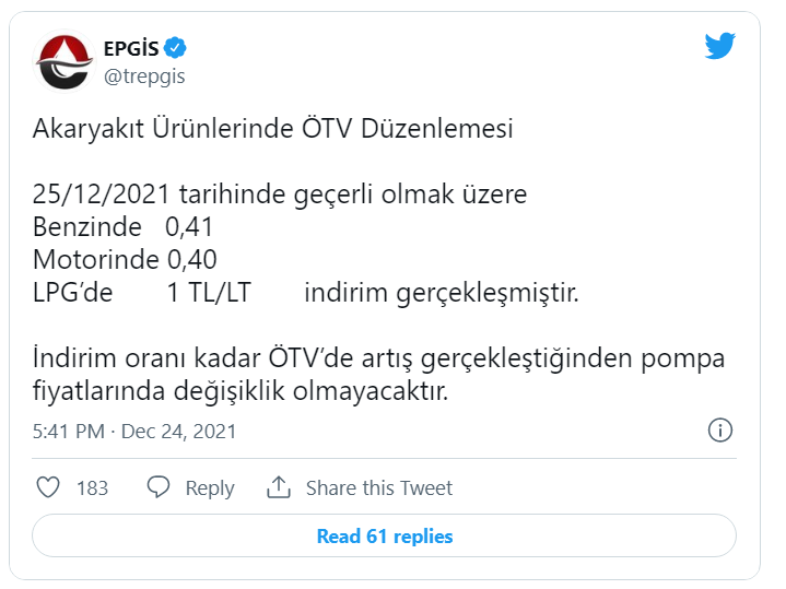 Akaryakıt fiyatlarında indirim: Bir kısmı pompaya yansıyacak