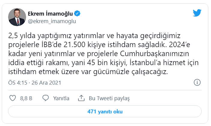Kılıçdaroğlu ve İmamoğlu'ndan Erdoğan'a art arda yanıt