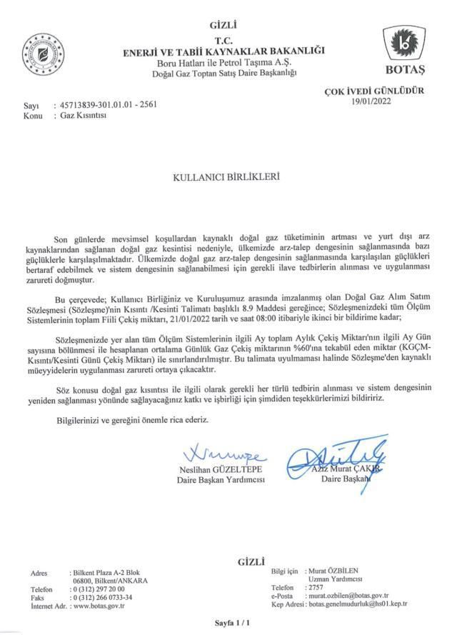 İran ‘teknik arıza’ dedi, BOTAŞ doğalgaz kısıtlamasına gitti: Esnaf kara kara düşünüyor, ceremesini vatandaş çekecek