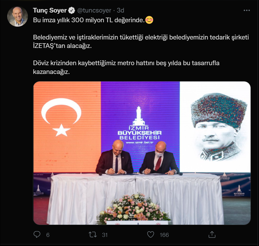 Tunç Soyer duyurdu: İBB elektrik dağıtım şirketi kuruyor
