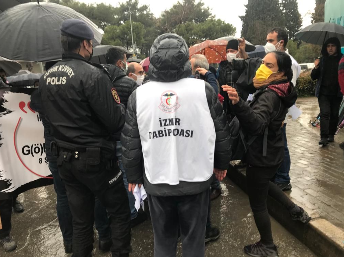 Sağlık çalışanları "Beyaz G(ö)rev'de"