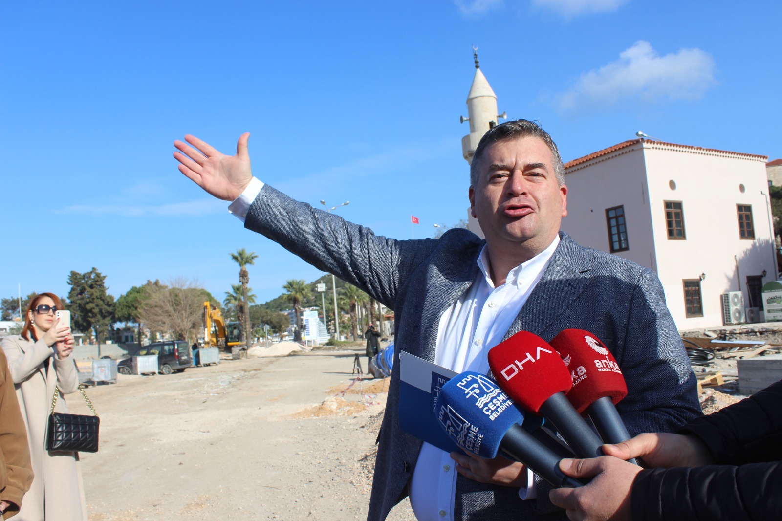 Çeşme Belediye Başkanı Ekrem Oran: Çeşme Belediyesi halkın istemediği hiçbir projeyi yapmaz