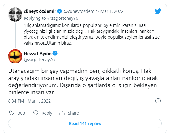 Yemeksepeti’nin kurucusu Nevzat Aydın, hakkını arayan işçilere ‘nankör’ dedi!