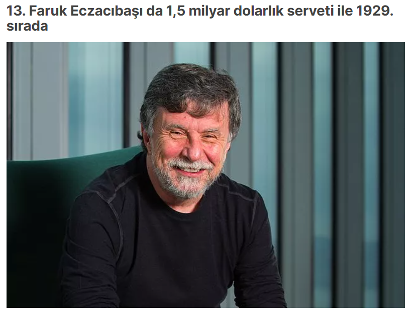 Forbes açıkladı: İşte Türkiye'nin en zenginleri