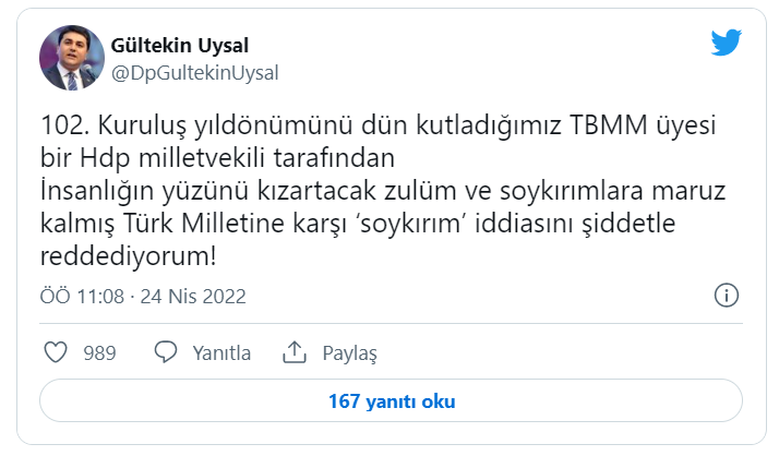'Soykırım' tepkileri: Siyasetçiler değil, tarihçiler karar verir
