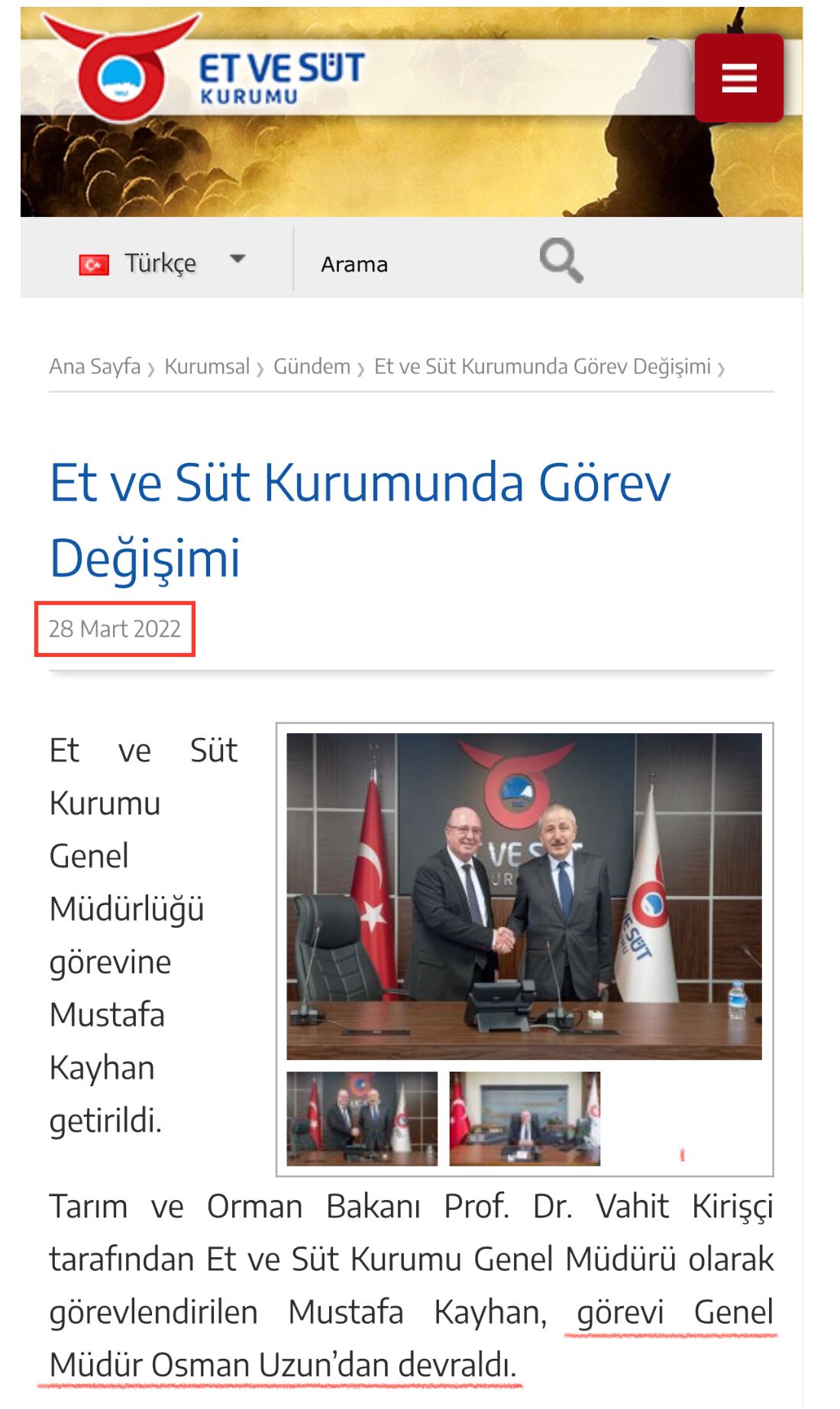 CHP Milletvekilleri Et ve Süt Kurumu toplantısını terk etti