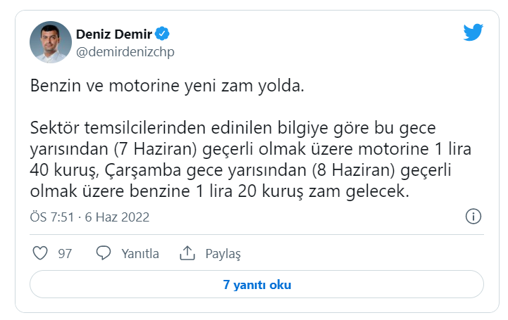 Benzin ve motorine bir büyük zam daha yolda!