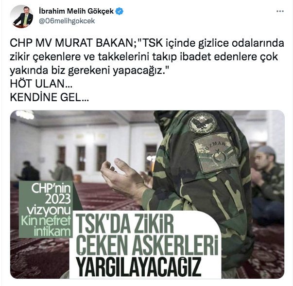 CHP'li Bakan'dan Gökçek'e: "Jelibon rezervine inanan birisinin..."
