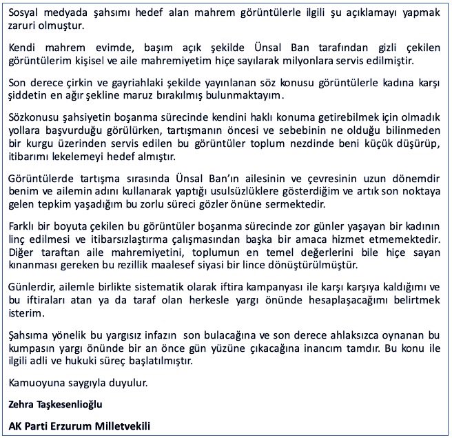 Sedat Peker'in iddiaları sonrası AK Partili Taşkesenlioğlu'ndan ilk açıklama!