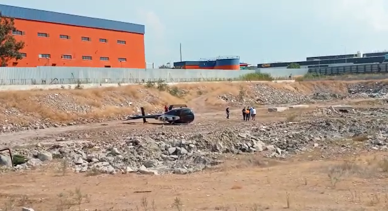 İzmirli iş adamının helikopteri yan yattı: 2 yaralı