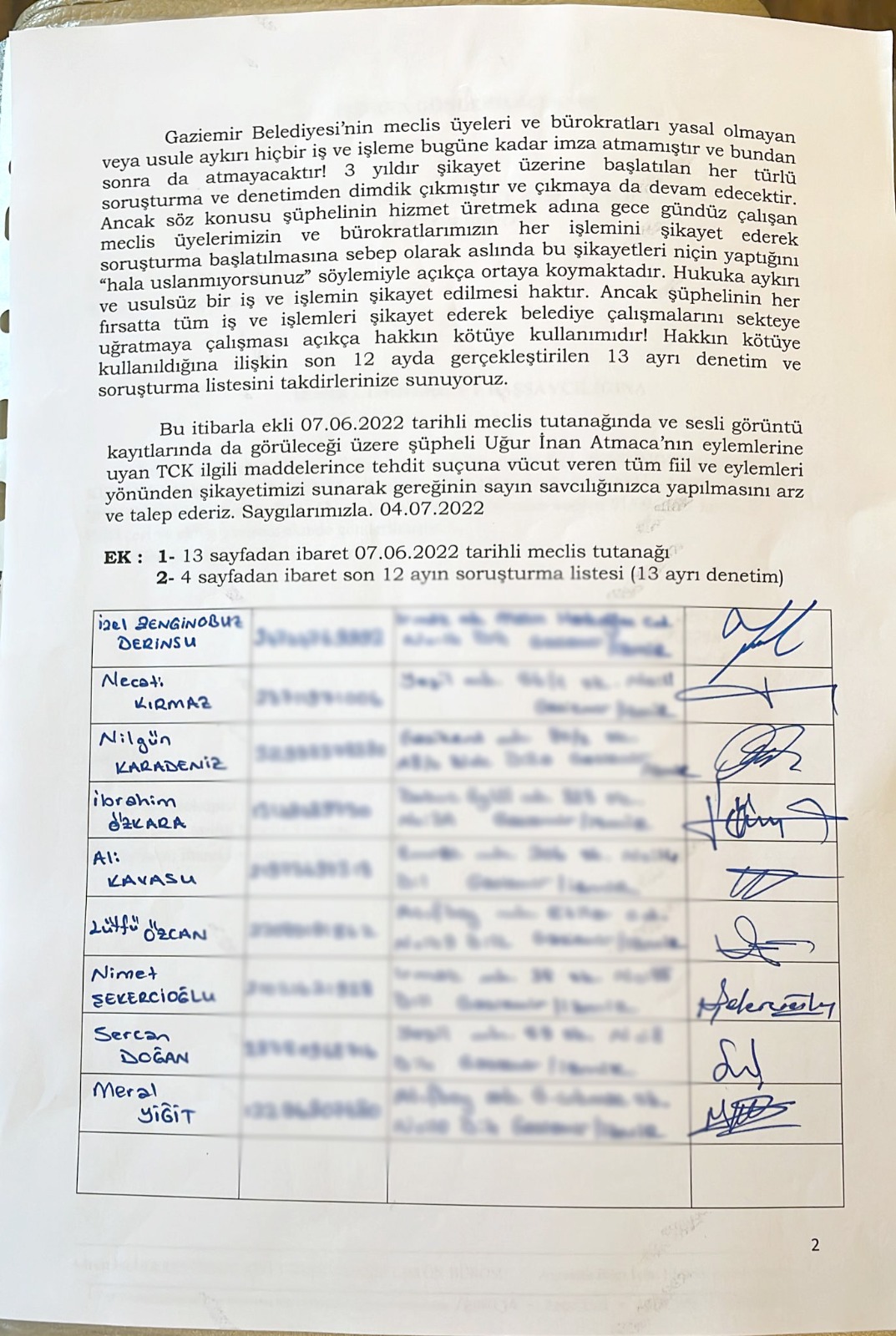 AK Partili Atmaca’ya ‘tehdit’ suçlaması