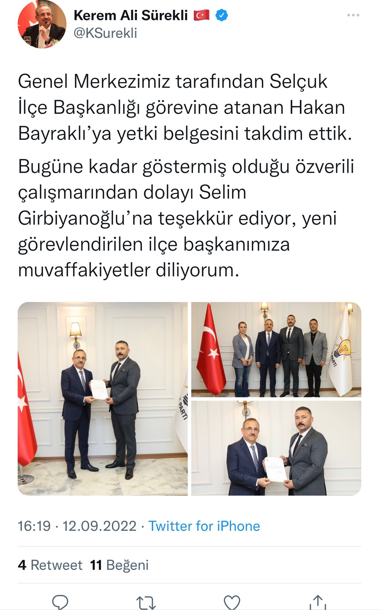 AK Parti Selçuk’ta yeni dönem