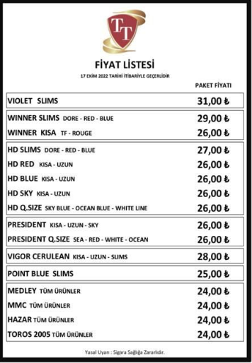Sigaraya 5. zam! Yarından itibaren geçerli