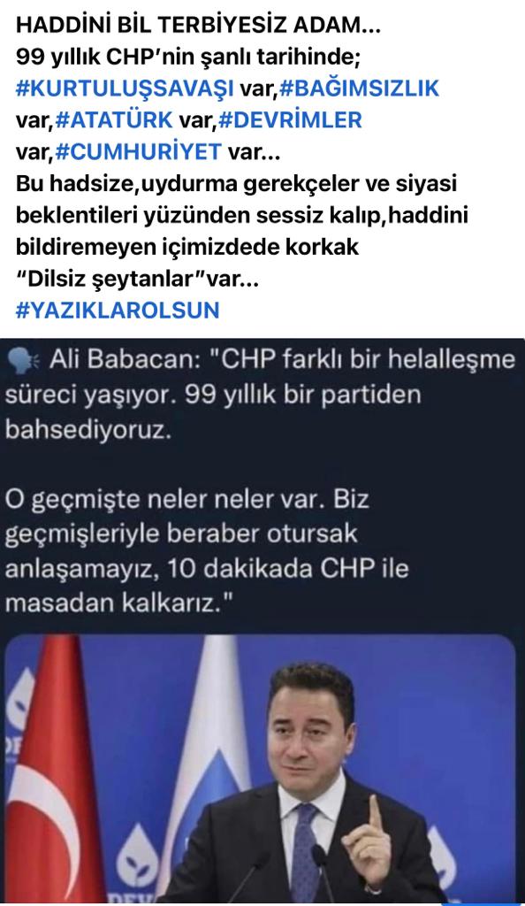 CHP'li İstanbul'dan Babacan'ın o sözlerine tepki: "Haddini bil terbiyesiz adam!"