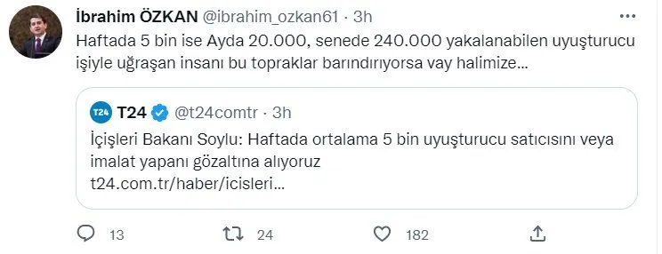 Soylu'nun açıklaması Kılıçdaroğlu'nu doğruladı, tepki yağdı