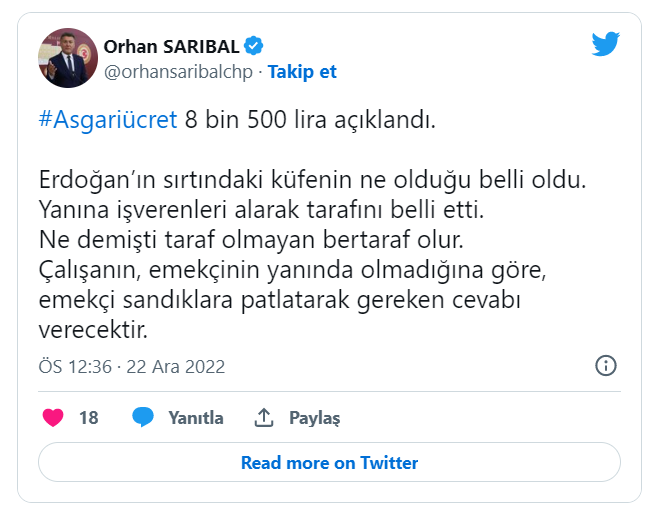 Erdoğan’a asgari ücret tepkileri: Sen 8 bin patronun sözcüsüsün