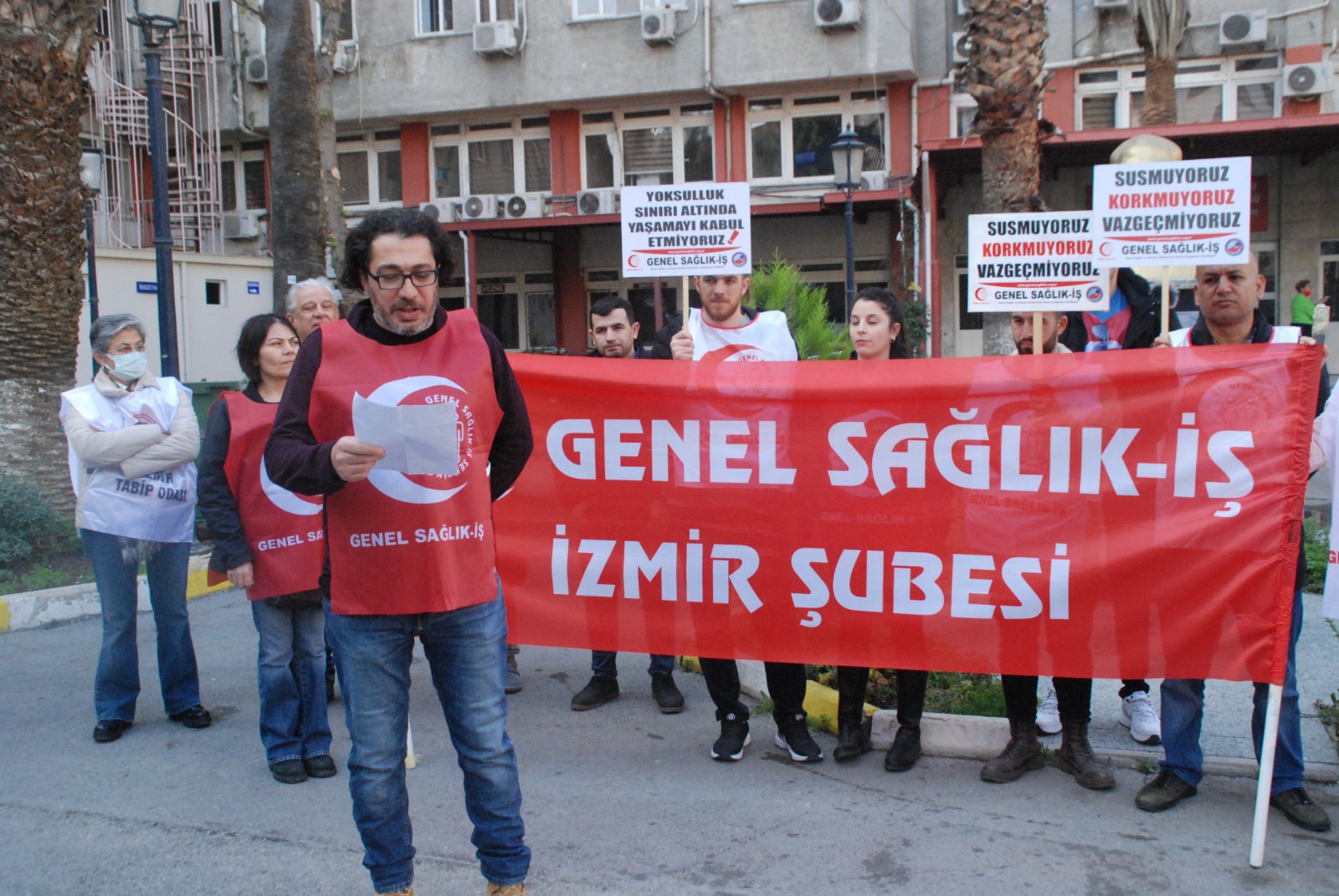 Emekçilerden yüzde 30 zam tepkisi “Sadaka istemiyoruz”