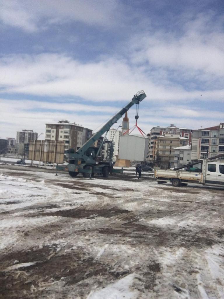 Güzelbahçe’den Malatya’ya 50 konteynerlik kent