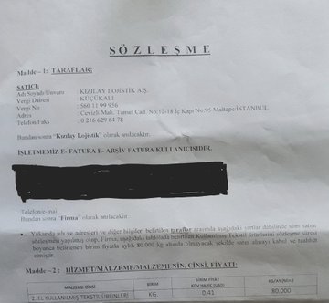 Kızılay, 18 Şubat'ta 2 TIR dolusu giysi satmış!
