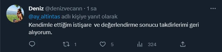 İYİ Partili Altıntaş'ın istifasını geri almasına tepkiler: 'Gördüğüm lüzum üzerine alkışlarımı geri aldım'