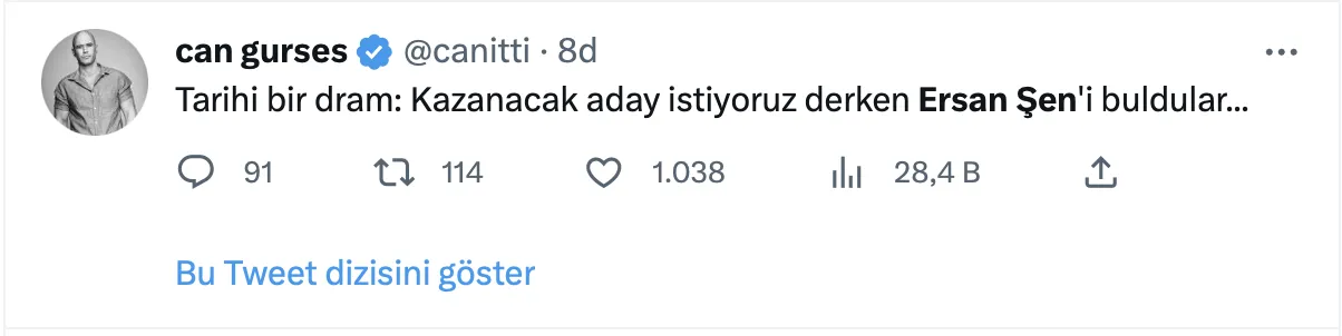 Sosyal medyada Akşener'e tepki: '18 ayda Kılıçdaroğlu'na ikna olmadı, reklam arasında Ersan Şen'e ikna oldu'