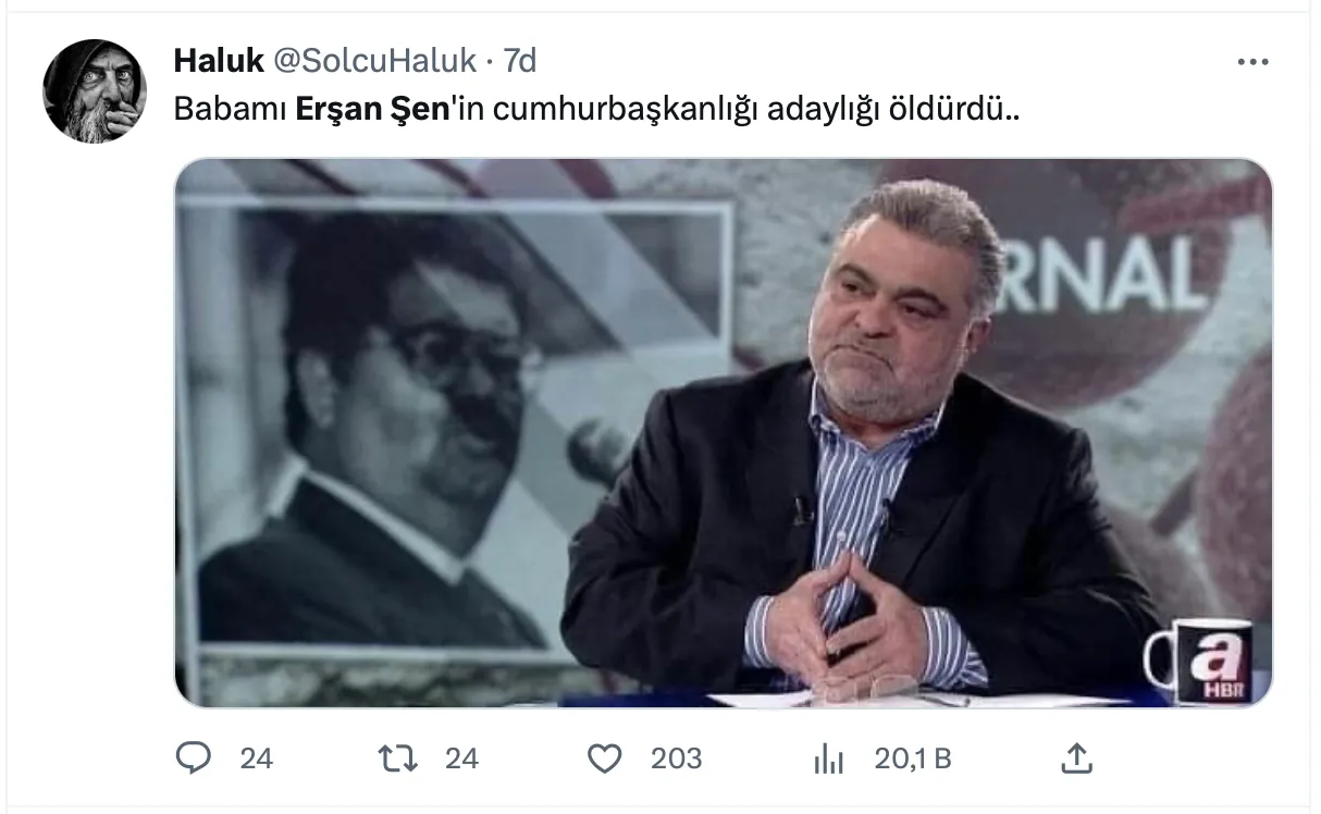 Sosyal medyada Akşener'e tepki: '18 ayda Kılıçdaroğlu'na ikna olmadı, reklam arasında Ersan Şen'e ikna oldu'