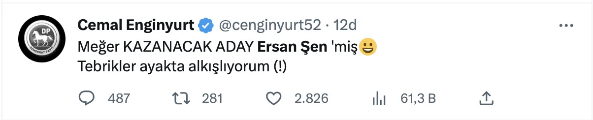 Sosyal medyada Akşener'e tepki: '18 ayda Kılıçdaroğlu'na ikna olmadı, reklam arasında Ersan Şen'e ikna oldu'