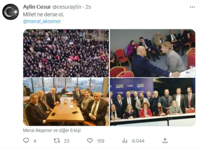 İYİ Partili vekillerden Altılı Masa paylaşımları: Sabrın sonu selamet