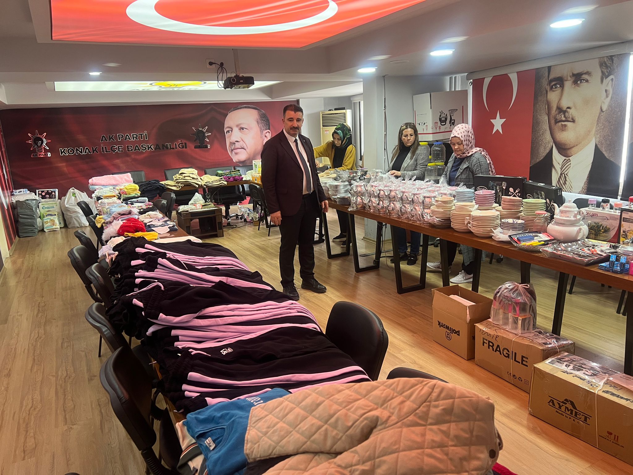 3 bin 500 depremzede Konak'ta misafir