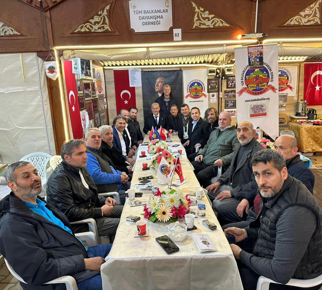 İstanbul’daki Balkan-Rumeli derneklerinden Şanlı’ya destek